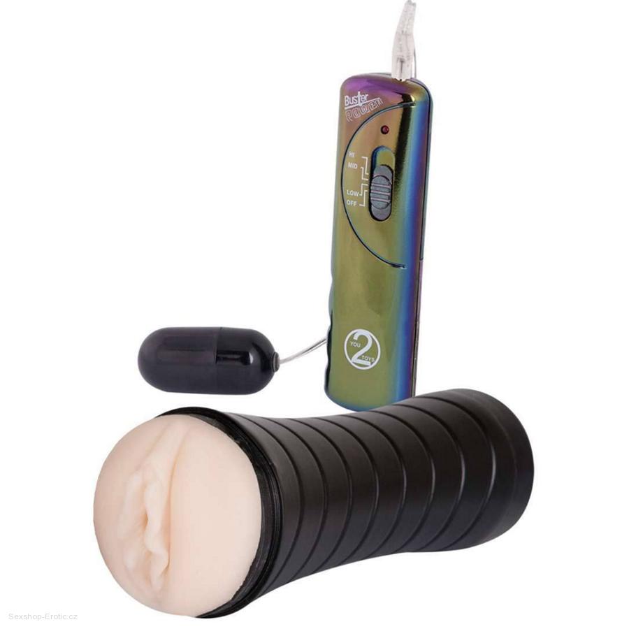 Umělá vibrační vagina NITE RIDER 