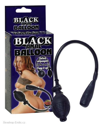 Anální kolík BLACK BALLOON