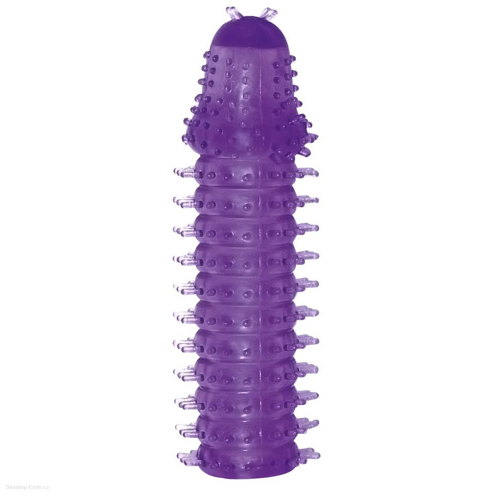 Návlek na penis X-TRA fialový