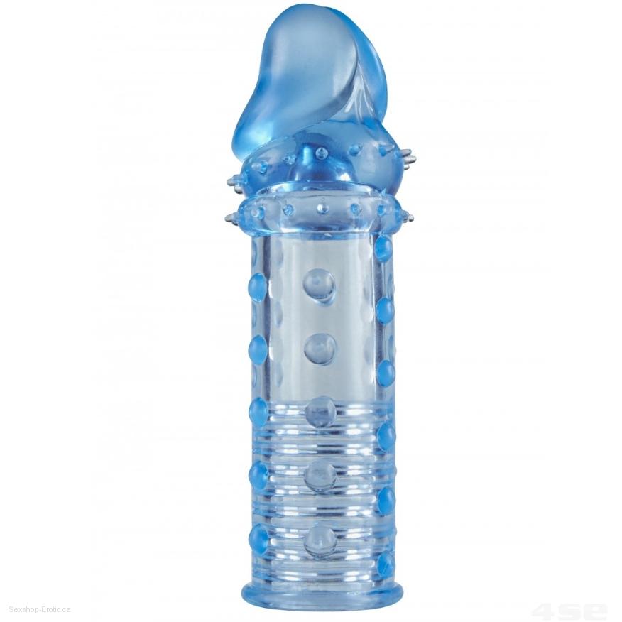 Návlek na penis TOYJOY POWER blue