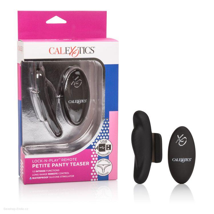 Dráždidlo do kalhotek pro ženy na klitoris Remote Petite Panty Teaser black