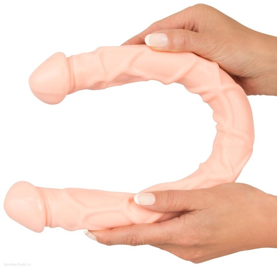 Dildo dvojité NATUR SKIN