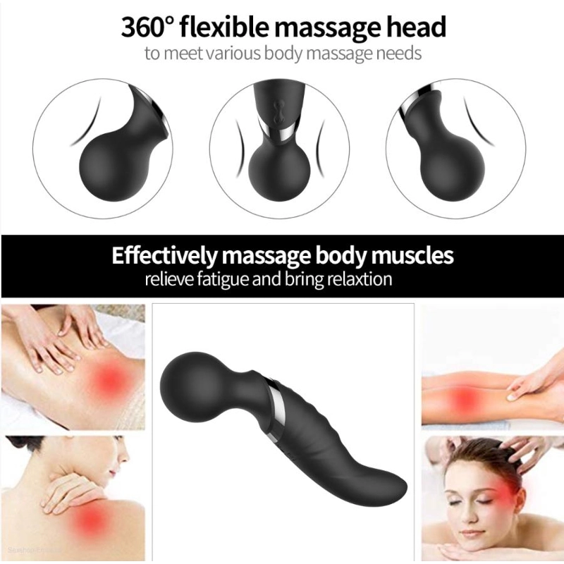 Masážní hlavice 2v1 APHOJOY LUXURY HEAD black