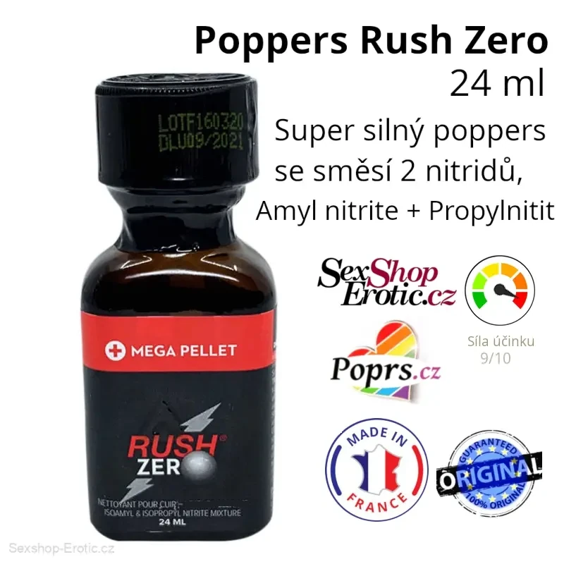 Poppers Rush Jungle Zero Gold action pack 3ks