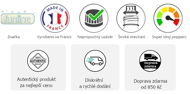 Poppers Rise Up Ultra Strong vlastnosti