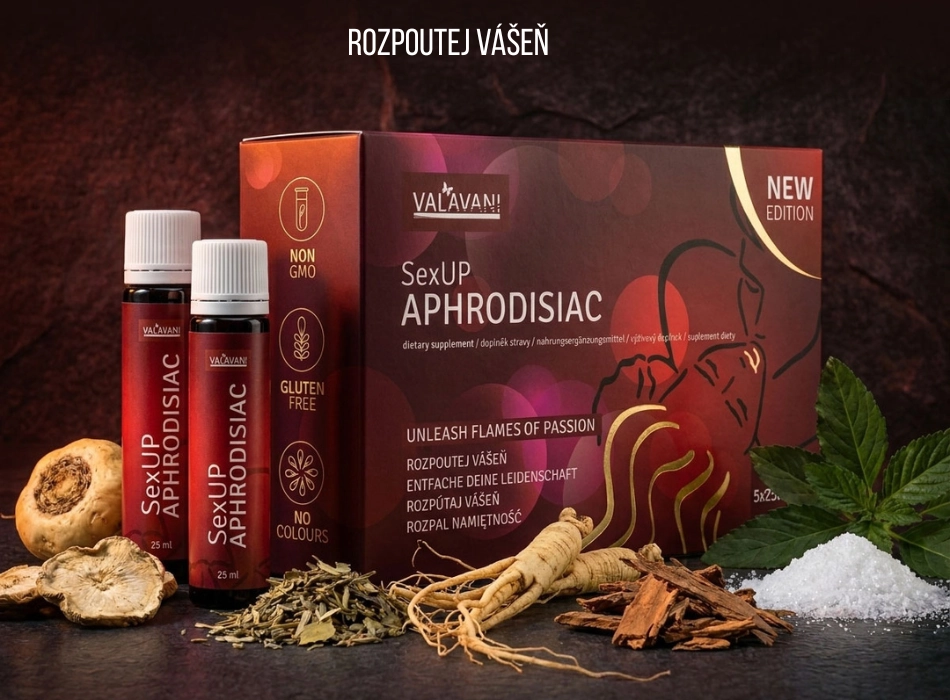 sexup aphrodisiac afrodiziakum pro muže ženy banner